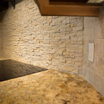 4x4 Tumbled  Dore Royale w/ Free Length Denise Over Acid Split-Face Mosaics