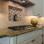 3x8 F/H Durango w/ Dolce Vita Rhomboid Mosaics