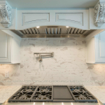 3x6 Calacatta HD w/ Norwegian Blend Mosaics