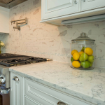 3x6 Calacatta HD w/ Norwegian Blend Mosaics